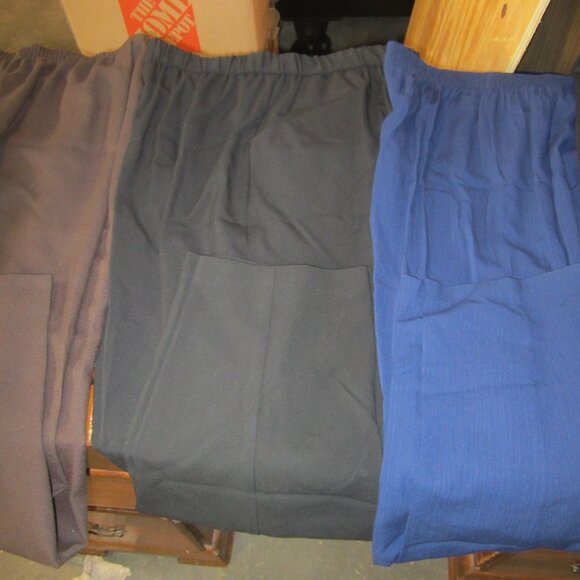 WOMENS DRESS PANTS 3 BRIGGS NY, 1 REQUIREMENT, 10 & 12 PETITE READ ALL $EACH - Picture 6 of 7